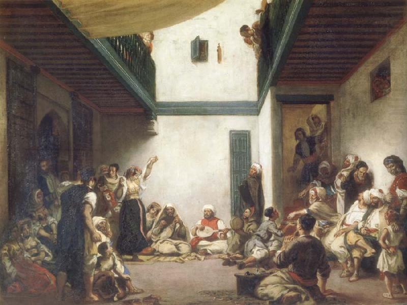 Jewish Wedding in Morocco, Eugene Delacroix